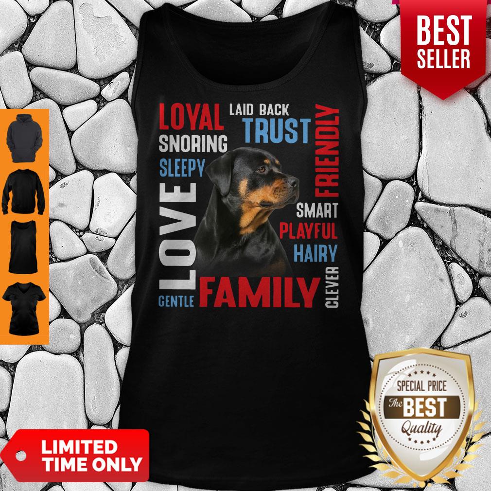 Official Rottweiler Description Laid Back Trust Shirt - Image 4