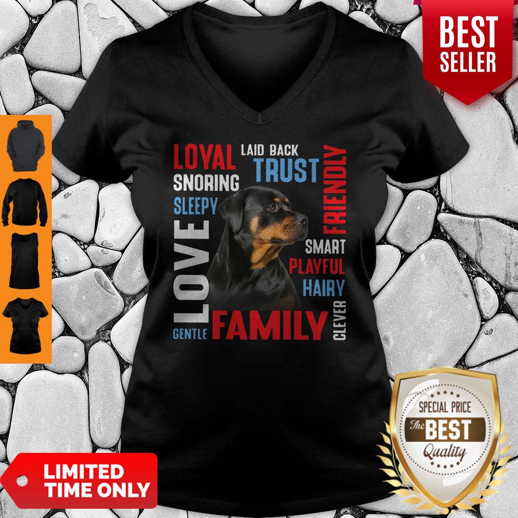 Official Rottweiler Description Laid Back Trust Shirt - Image 3