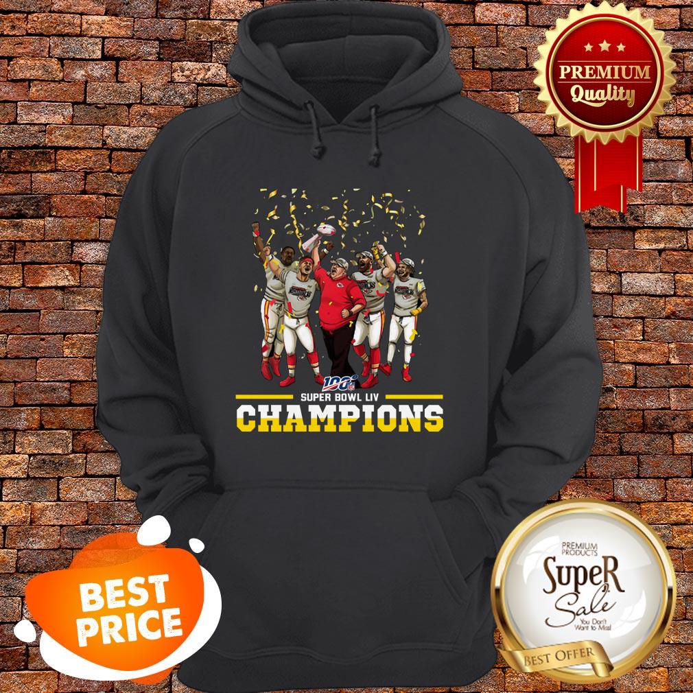 Super Bowl LIV Kansas City Chiefs Champions Shirt - Image 5