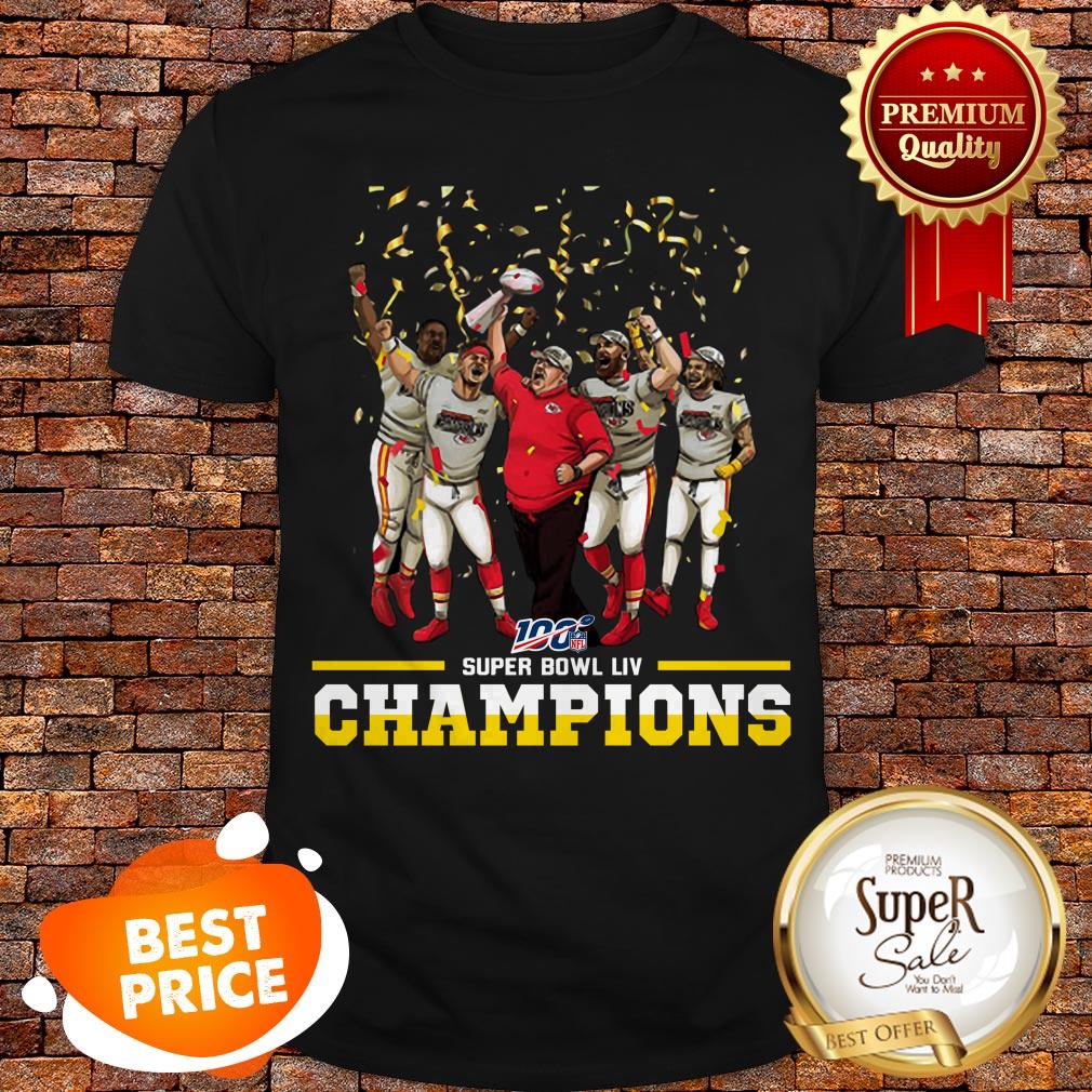 Super Bowl LIV Kansas City Chiefs Champions Shirt