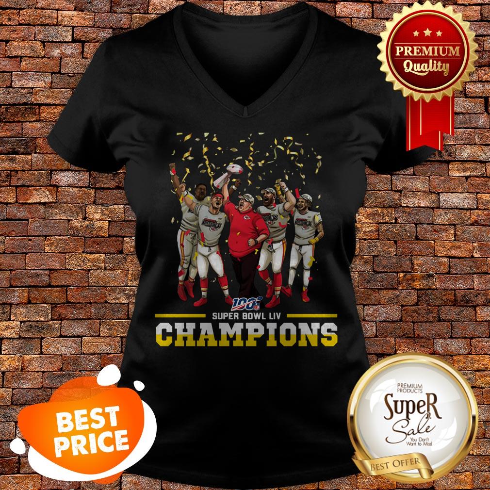 Super Bowl LIV Kansas City Chiefs Champions Shirt - Image 2