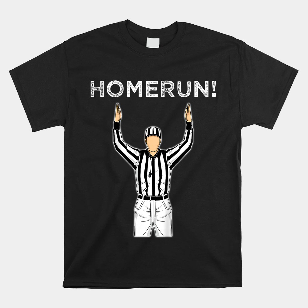 Funny Homerun Shirt Baseball Football Mash Up Shirt - Image 4