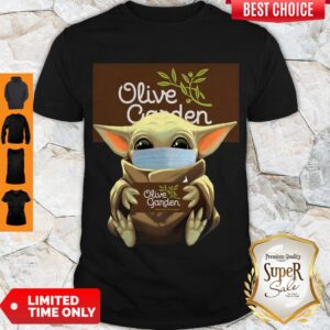 Perfect Baby Yoda Face Mask Hug Olive Garden Shirt