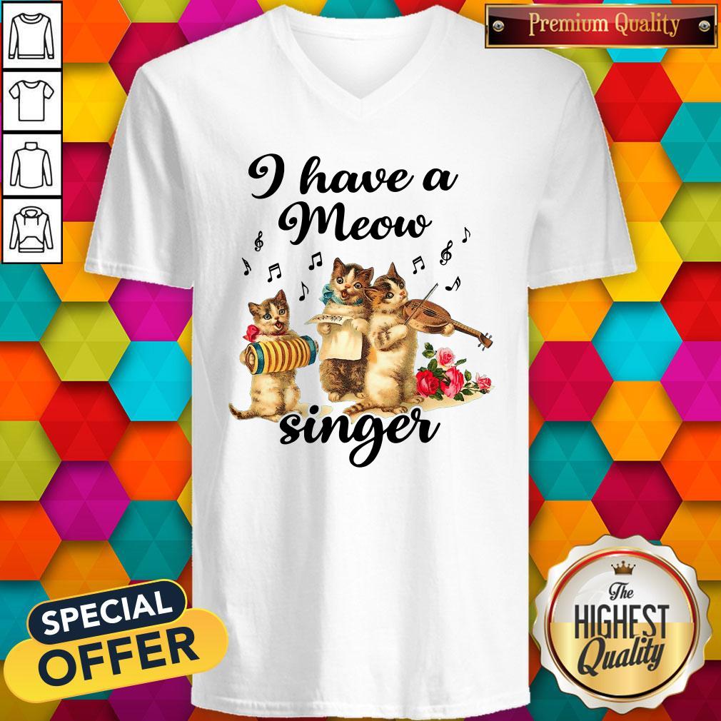 Perfect I Have A Meow Singer Shirt - Image 3