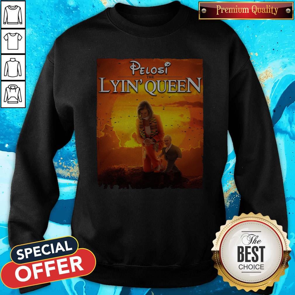 Top Pelosi The Lyin Queen Shirt - Image 3