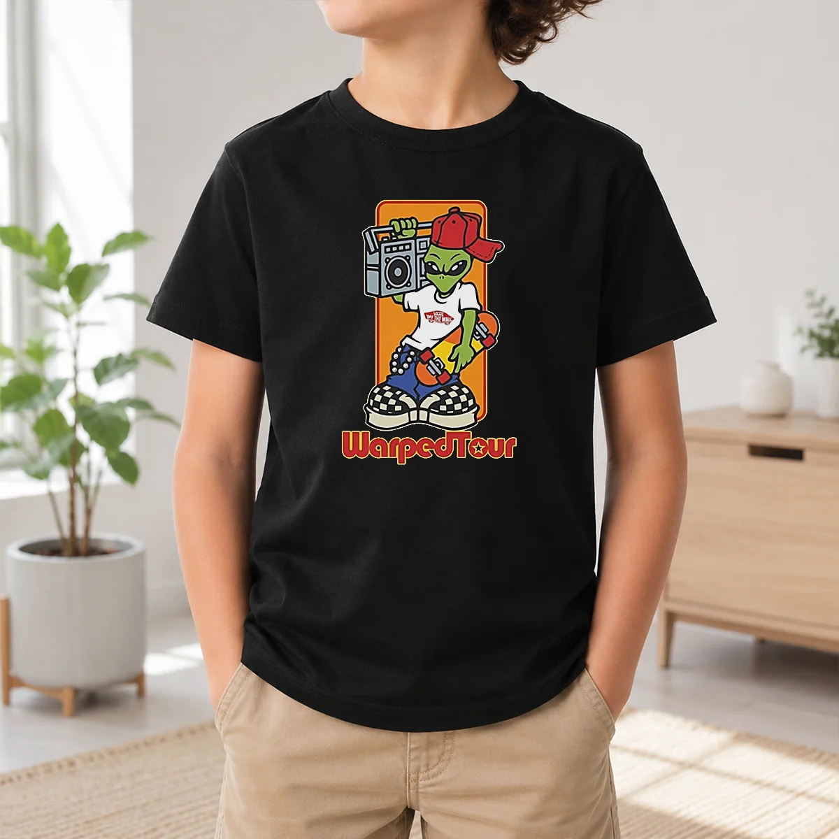 Top Vans Warped Tour Alien Shirt - Image 9