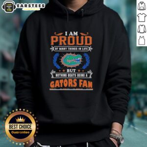 Alternative view of Awesome I Am Proud Of Many Things In Life But Nothing Beats Being A Florida Gators Fan T-Shirt
