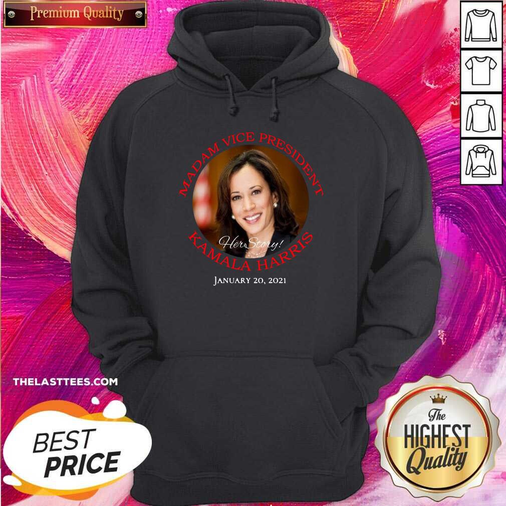 Cute Madam Vice President Kamala Harris Hert Store January 20 2021 Shirt - Image 5