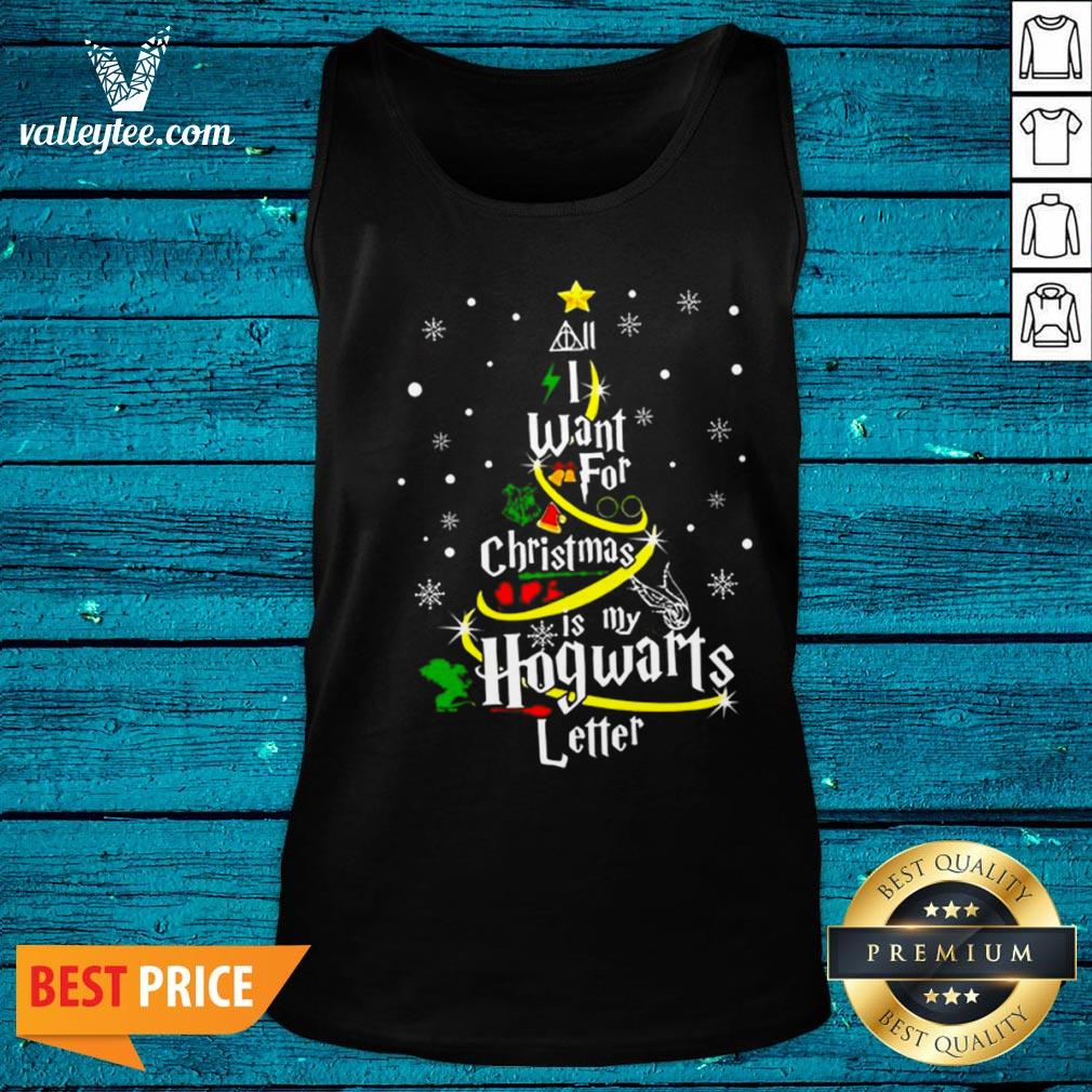I Want For Christmas Is My Hogwarts Letter Tree Shirt - Image 4