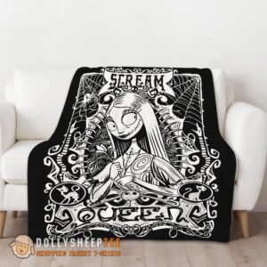 Alternative view of Awesome Disney The Nightmare Before Christmas Sally Scream Queen Blanket Fleece Customized Blanket