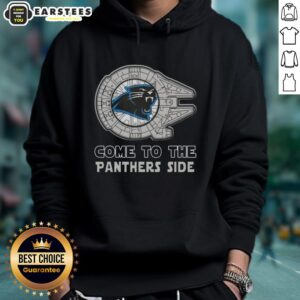 Alternative view of Happy Star Wars Come To The Carolina Panthers Side T-Shirt