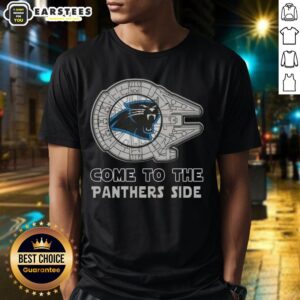 Happy Star Wars Come To The Carolina Panthers Side T-Shirt