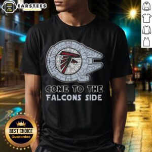 Premium Star Wars Come To The Atlanta Falcons Side T-Shirt