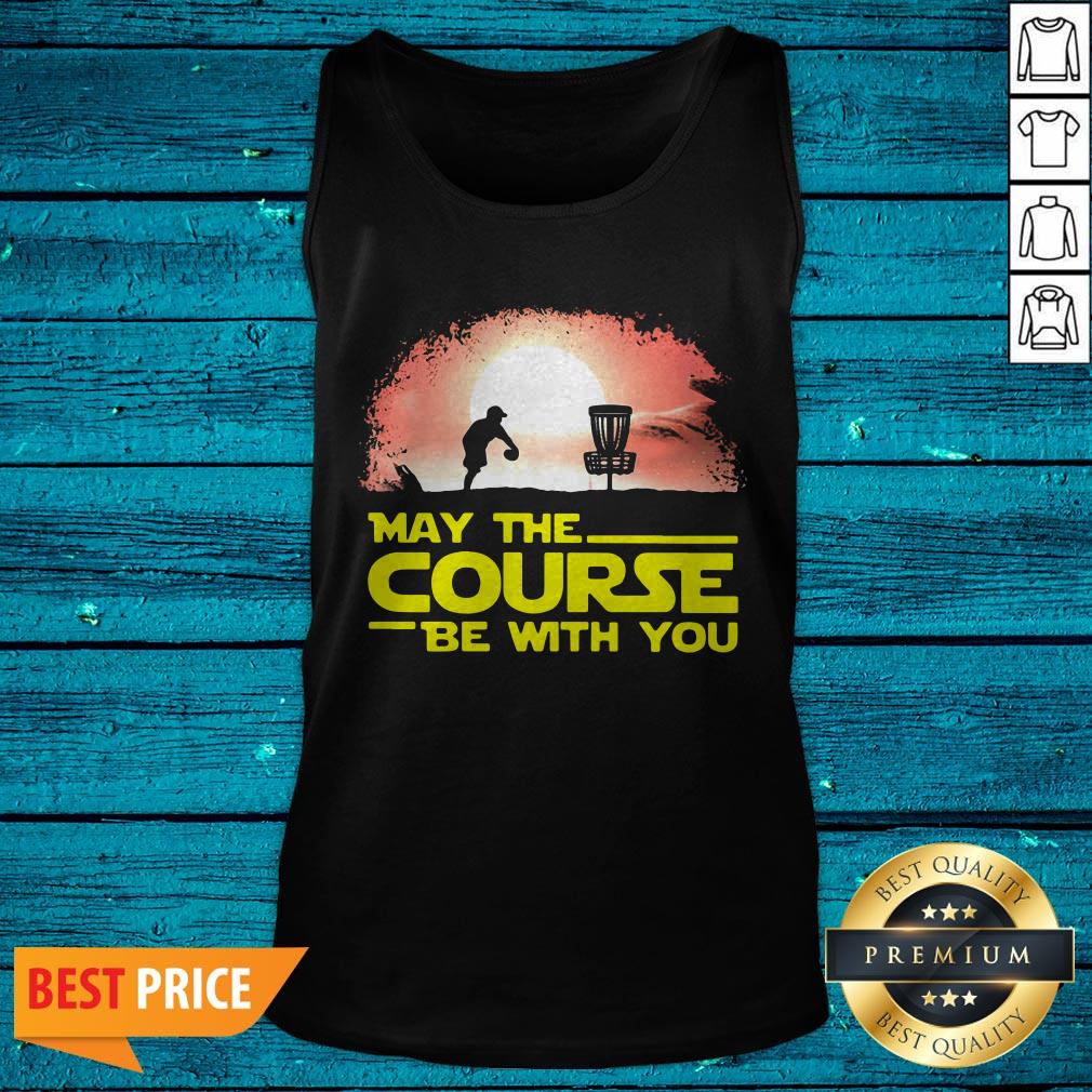 Disc Golf May The Course Be With You Shirt - Image 2