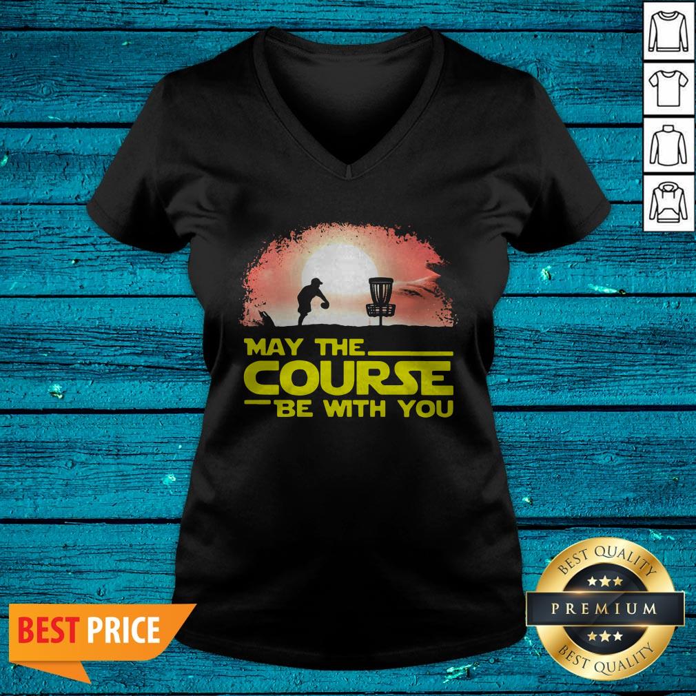 Disc Golf May The Course Be With You Shirt - Image 5