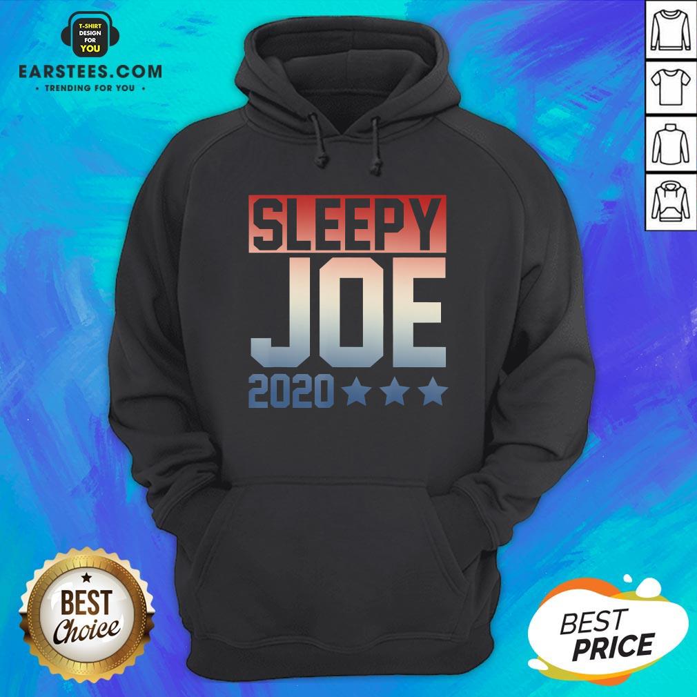 Funny Sleepy Joe Election Pro Trump 2020 T-Shirt - Image 2
