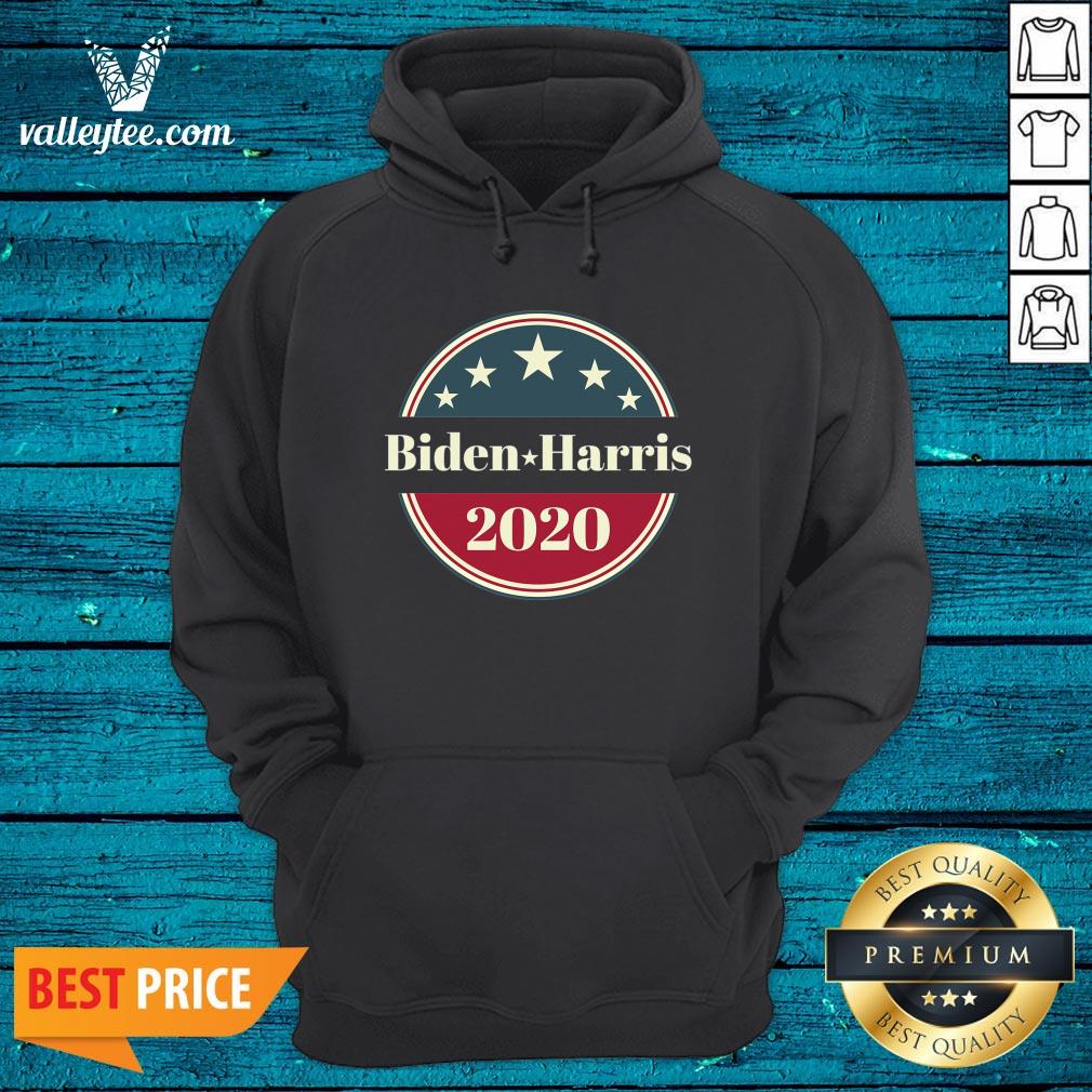 High Quality Biden Harris 2020 Circle Retro Campaign Shirt - Image 3
