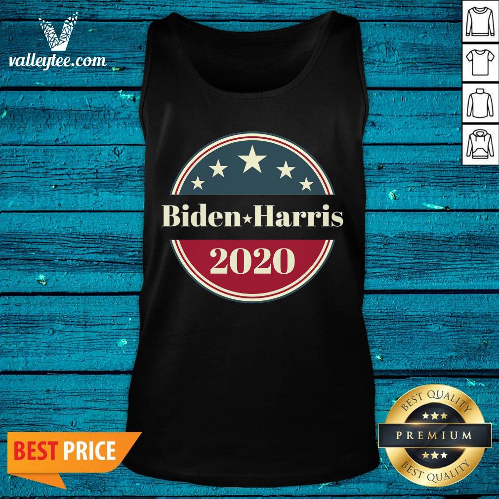 High Quality Biden Harris 2020 Circle Retro Campaign Shirt - Image 5