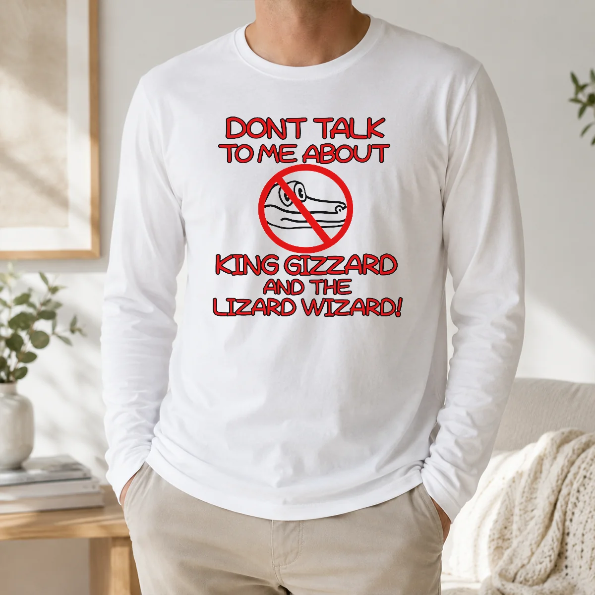 Awesome Official King Gizzard And The Lizard Wizard Dont Talk To Me About King Gizzard Shirt - Image 5