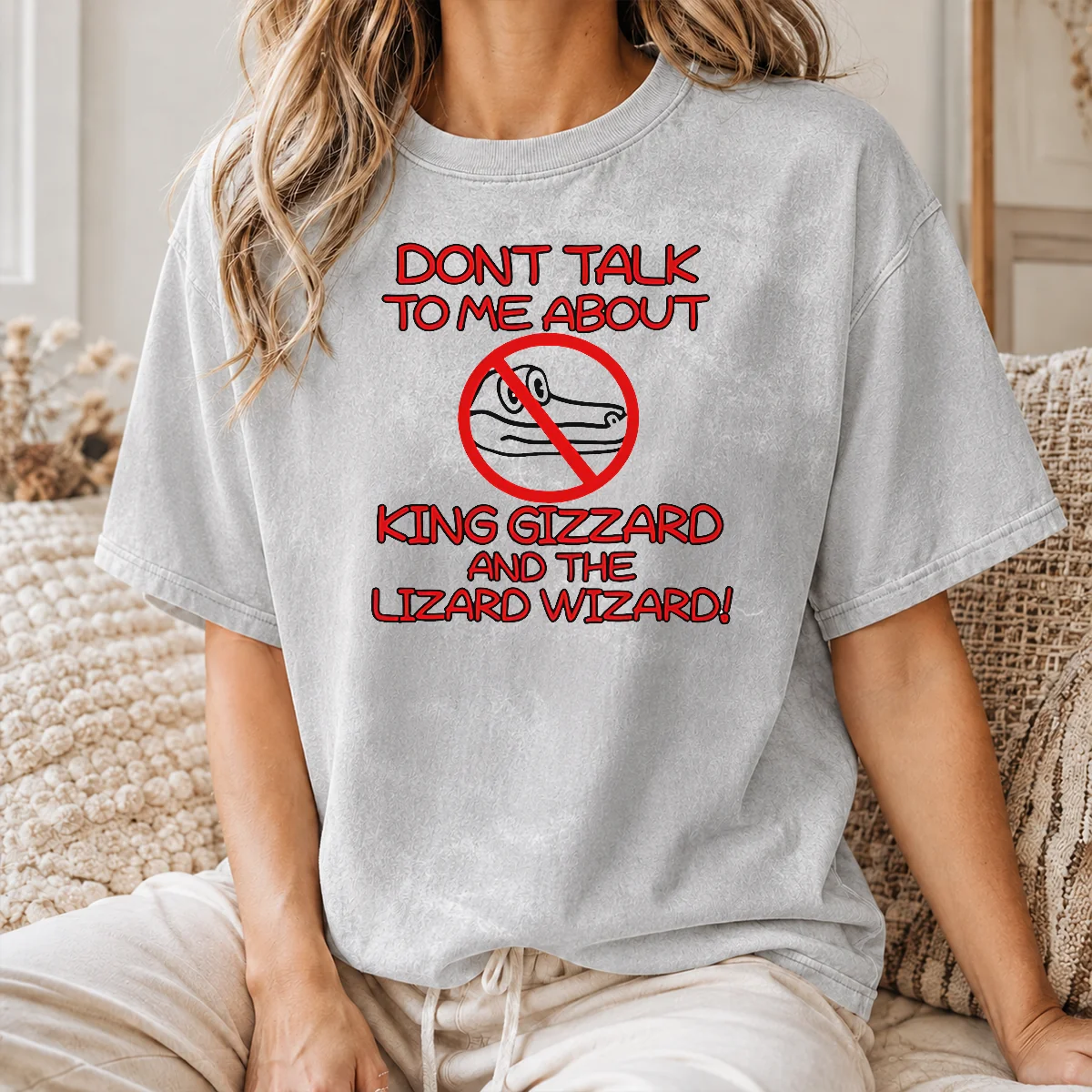 Awesome Official King Gizzard And The Lizard Wizard Dont Talk To Me About King Gizzard Shirt - Image 8