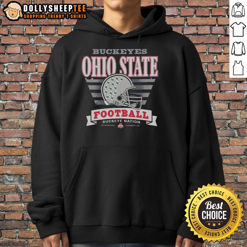 Awesome Ohio State Buckeyes Stripe Splash T-Shirt - Image 2