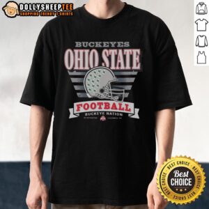Awesome Ohio State Buckeyes Stripe Splash T-Shirt