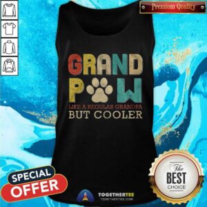 Alternative view of Grand Paw Like A Regular Grandpa But Cooler Shirt