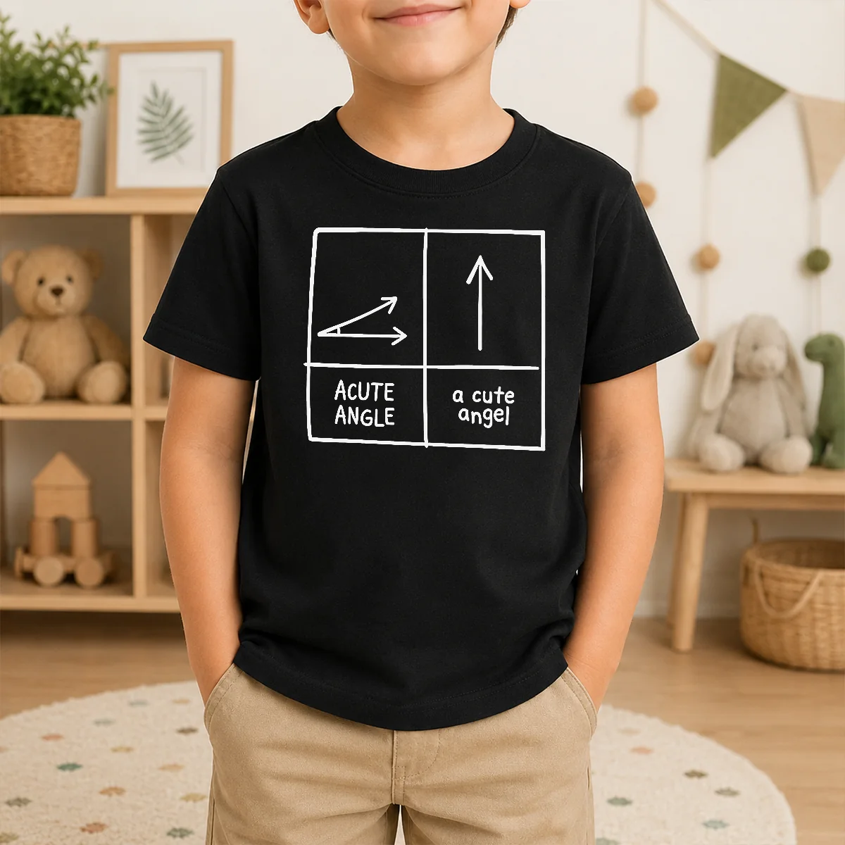 Original Acute Angle And A Cute Angel Geek Shirt - Image 8