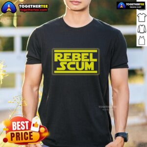 Original Rebel Scum Inspired By Star War Logo T-Shirt