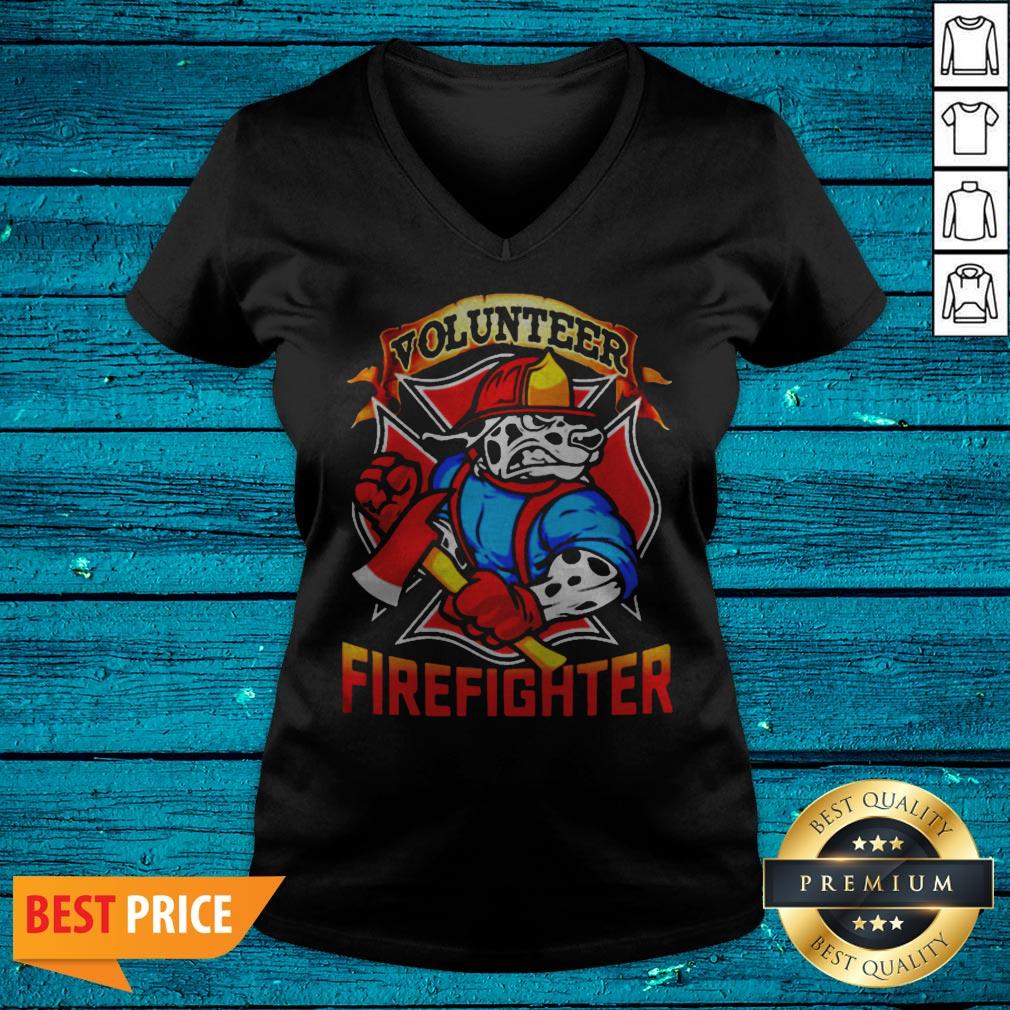 Nice Volunteer Firefighter Shirt - Image 4