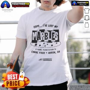 Official Rubberducks Baseball Oops I've Lost My Marbles T-Shirt