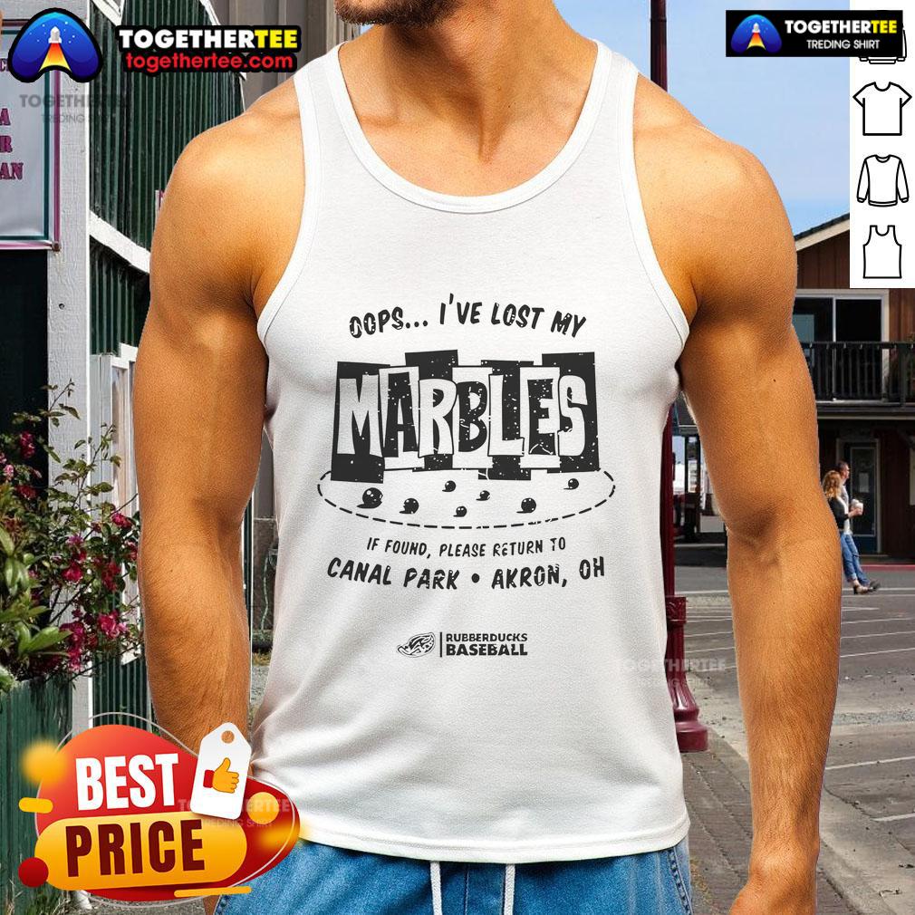 Official Rubberducks Baseball Oops I've Lost My Marbles T-Shirt - Image 4
