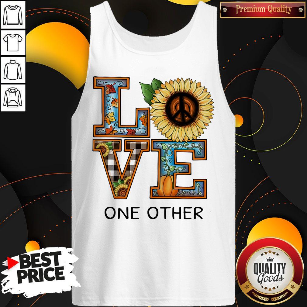 Awesome Love One Other Sunflower Pumpkin Shirt - Image 4