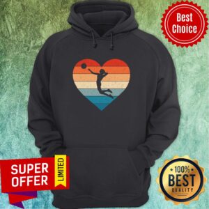 Girl Play Volleyball Heart Vintage Shirt