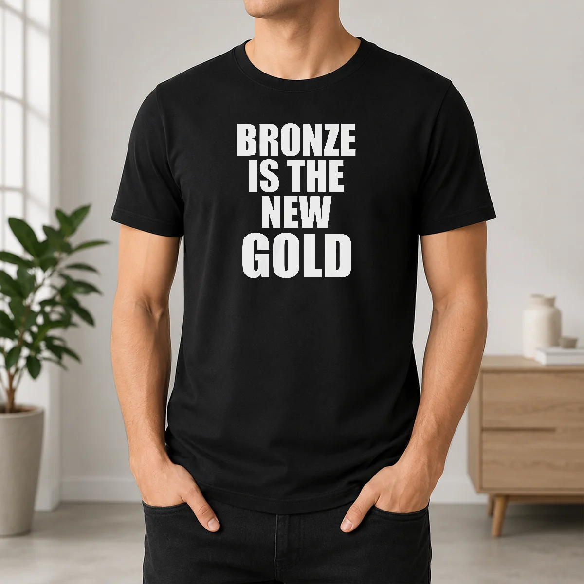 Awesome Bronze Is The New Gold Shirt