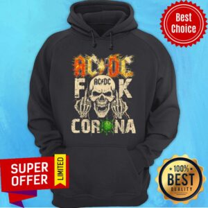 Alternative view of Nice Skull AcDc Fuck Corona Shirt