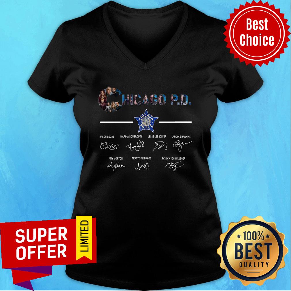 Official Chicago PD Signatures Shirt - Image 3