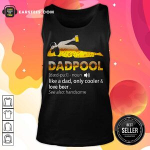 Alternative view of Top Dadpool Like A Dad Cooler And Love Beer Shirt