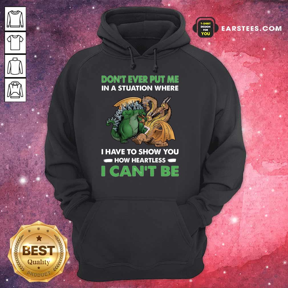 Top Dragon And Godzilla Don't Ever Put Me Shirt - Image 4