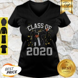 Alternative view of Dabbing Graduation Senior Class 2020 Coronavirus Shirt