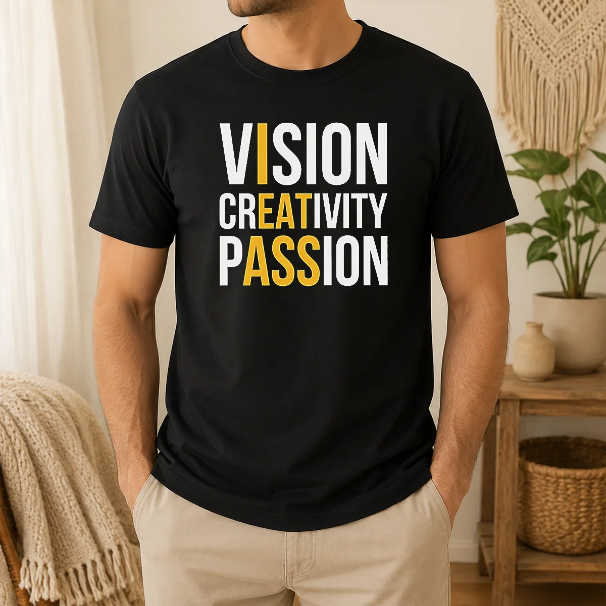 Happy Nice Vision Creativity Passion I Eat Ass Funny Shirt