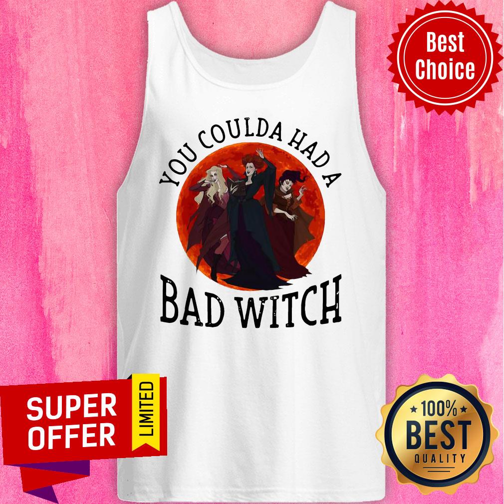 Hocus Pocus You Coulda Had A Bad Witch Sunset Halloween Shirt - Image 5