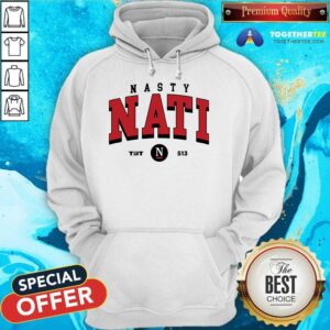 Alternative view of TBT Store Nasty Nati Wordmark T-shirt