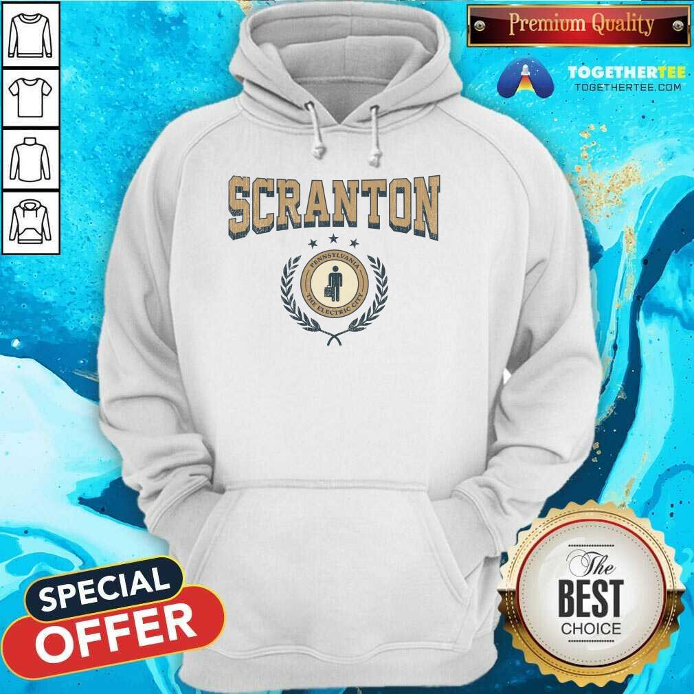 The Office Scranton Pennsylvania Varsity Comfort Colors T-Shirt - Image 2