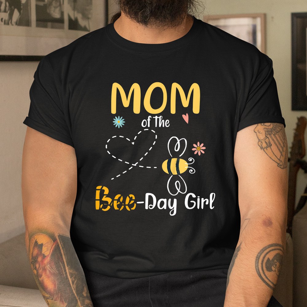Mom Bee Birthday Party Matching Family Shirt - Image 3