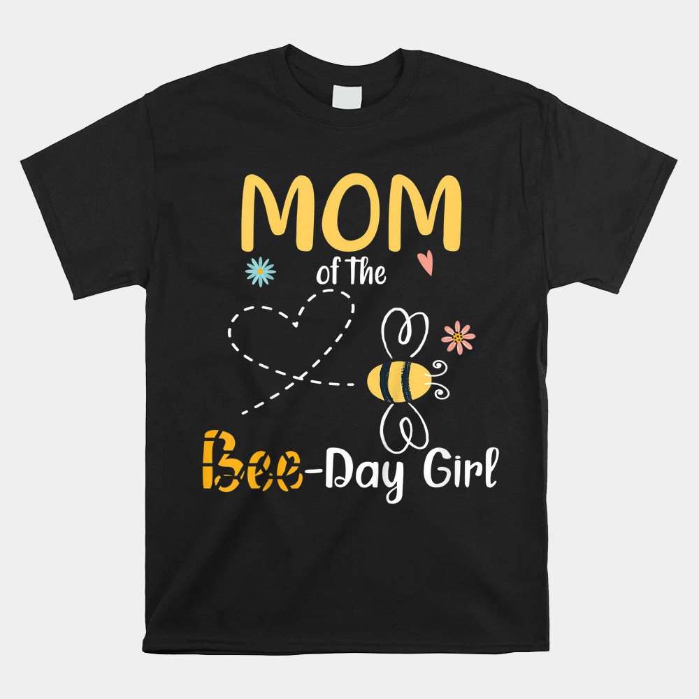 Mom Bee Birthday Party Matching Family Shirt - Image 4