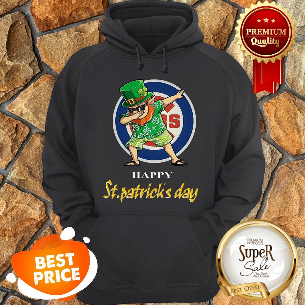 Nice Dabbing Leprechaun Chicago Cubs Happy St. Patrick’s Day Shirt - Image 5