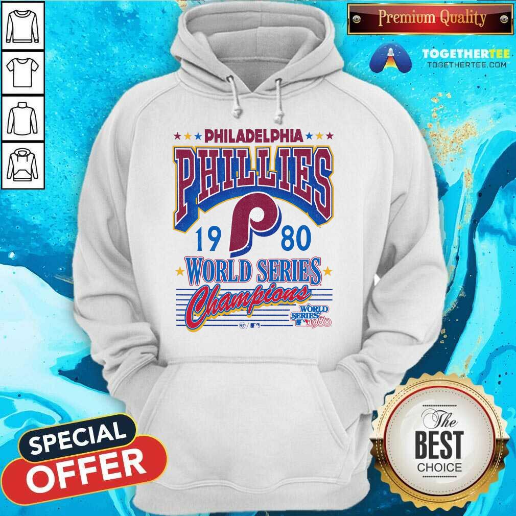 Pretty Philadelphia Phillies World Series Locker '47 Vintage T-Shirt - Image 2
