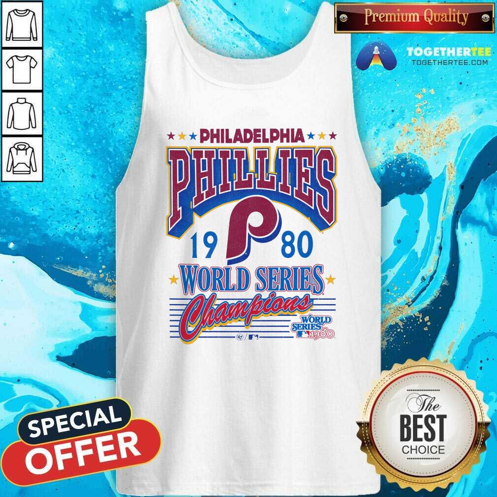 Pretty Philadelphia Phillies World Series Locker '47 Vintage T-Shirt - Image 4