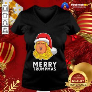 Alternative view of Funny Merry Trumpmas Christmas Shirt